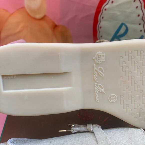 Loro Piana Summer Leather Women's Loafers - Picture 7 of 8